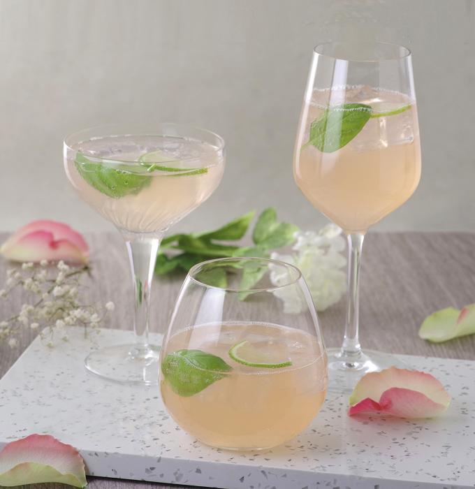 cocktail Pink Basil - Héritier Guyot 